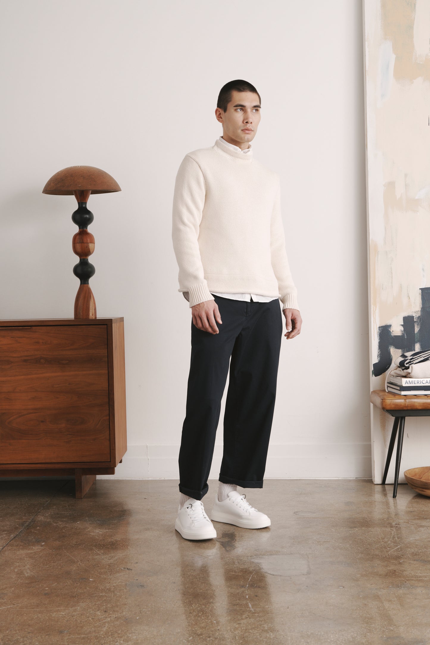 Mockneck Sweater